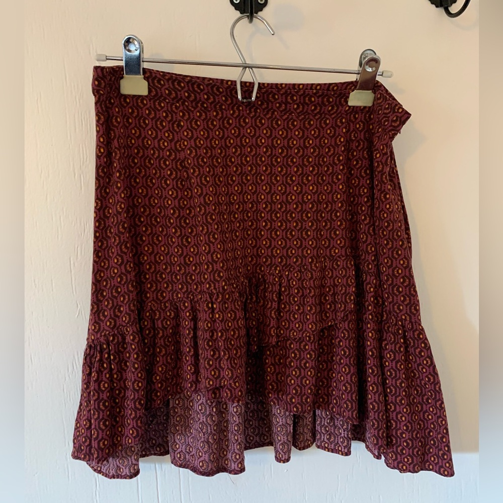 Free People Skirt, red size 6.
